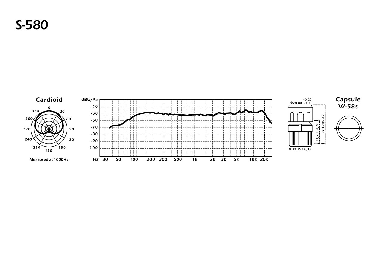 Waldman - Microfone Stage S-3PM