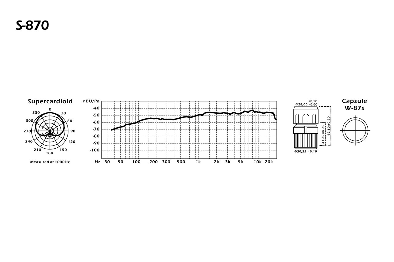 Waldman - Microfone Stage S-3PM