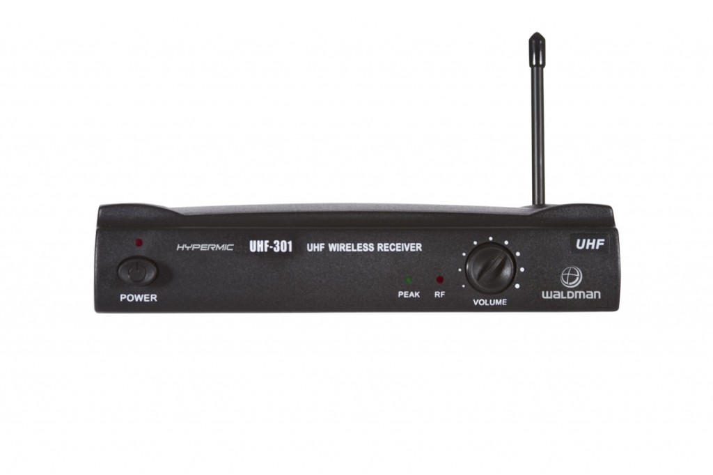 Waldman - Microfone Wireless Hypermic UHF 301