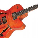 Waldman - Guitarra Semiacustica Duke Flamish Bigsby GHJ_250 BG